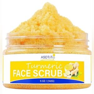 ASDTotio Turmeric Face Scrub, NEW